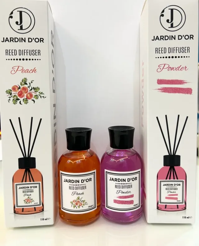 JARDIN D‘OR, Reed diffuser 3