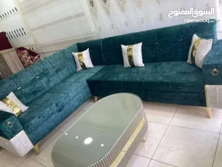 اطقم كورنر اسفنج ضغط عالي قماش وتر بروف ارجل لوكنز 4