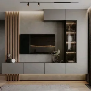 ديكورات داخليه خشبية