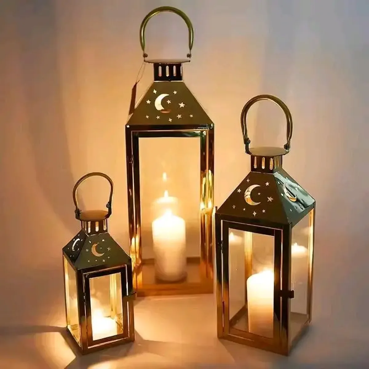 طقم فوانيس معدن