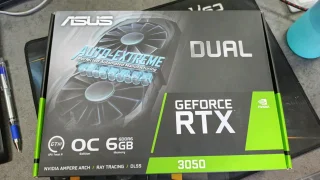 RTX 3050 6GB OC كرت شاشة