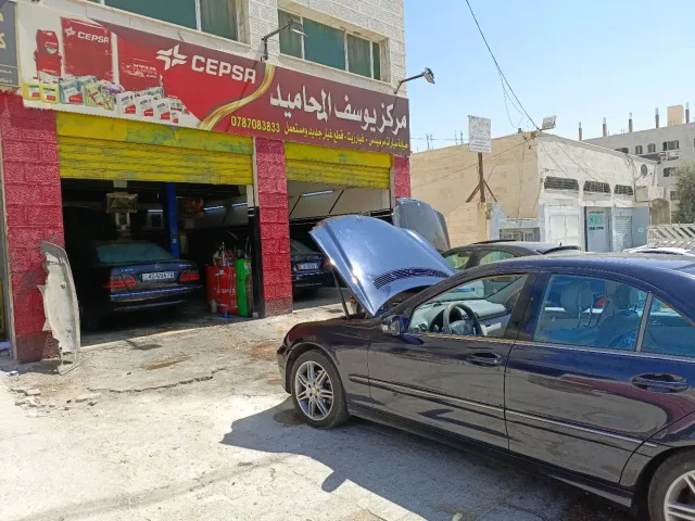 مركز يوسف المحاميد لصيانة سيارات المرسيدس الحديثة 5