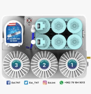 فلتر ماء ١٠ مراحل تي ان تي 4