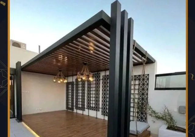 المناصير المنيوم وديكورات الخارجيه 2