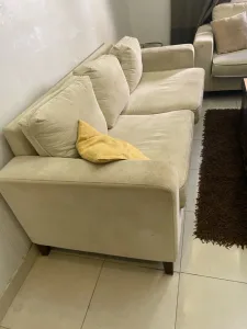 طقم كنب ٧ مقاعد تفصيل ثقيل خشب سوّيد