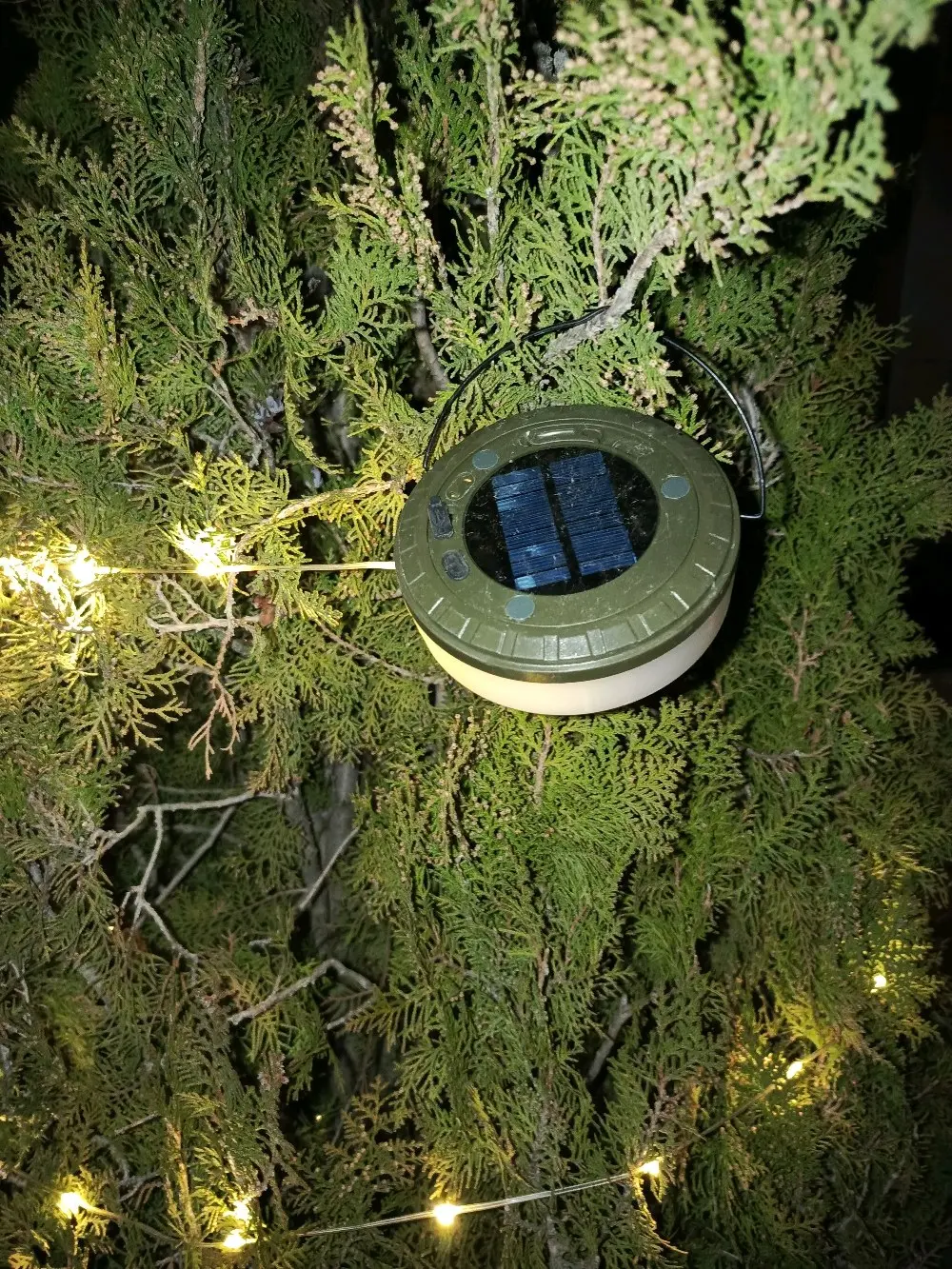 حبل زينة رمضان على الطاقة الشمسية