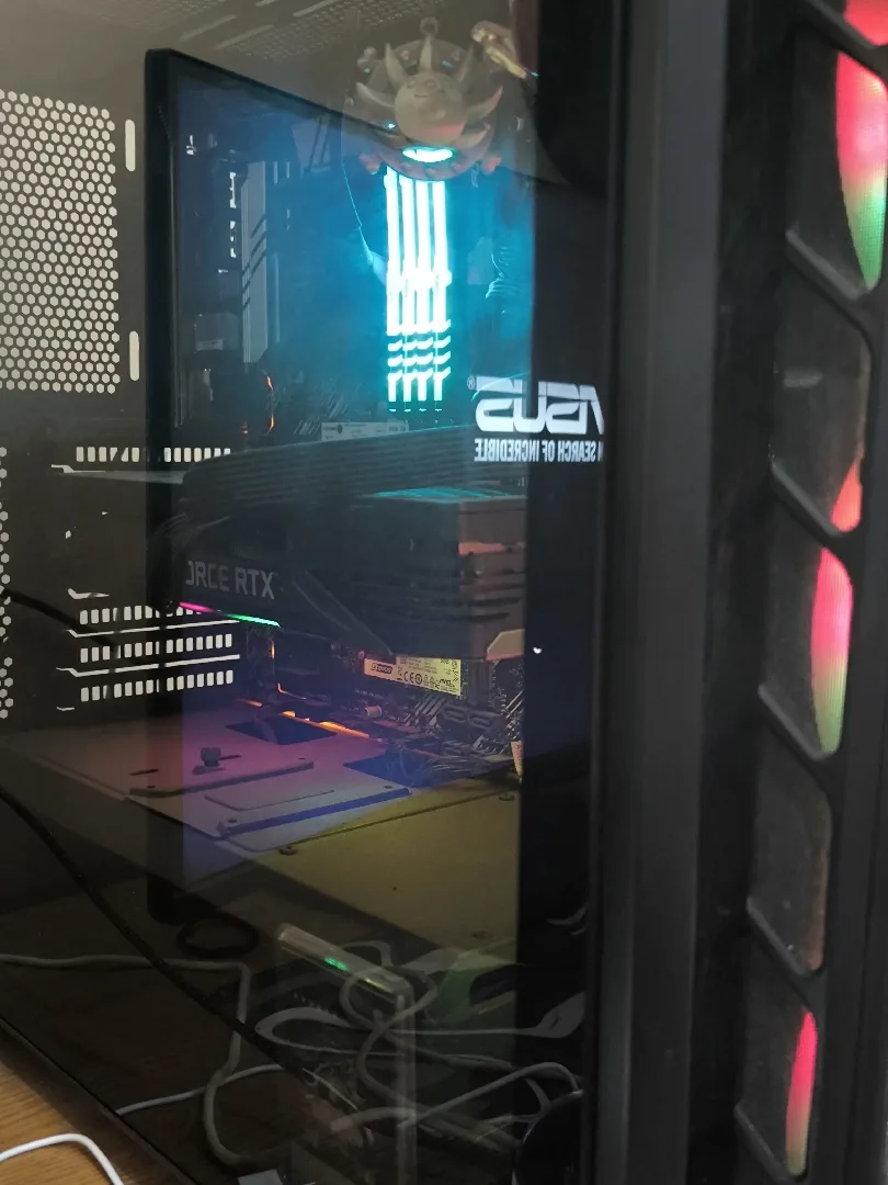 تتجميعة قيمنق احترافية متكاملة + شاشة ASUS TUF منحنية