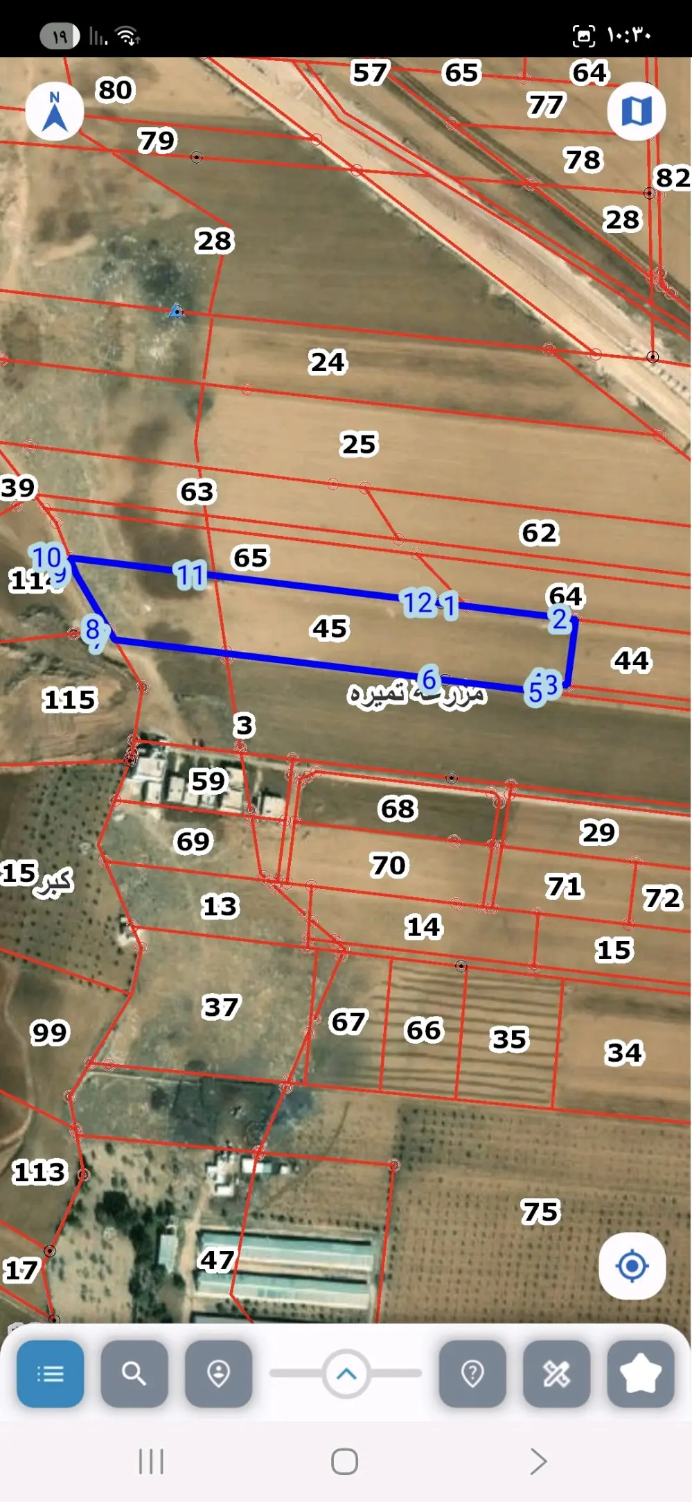 ارض بمساحة 14 دونم 633 متر