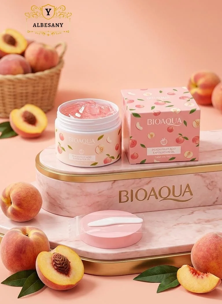 *مقشر الخوخ  الكوري BIOAQUA*🍑🍑🍑