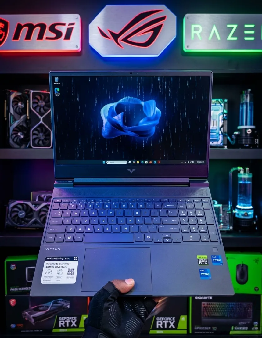 🎯 Laptop HP Victus Gaming (core i5 + Gen 12) كرتين شاشة 💻 بسعر مميز 💥 ومواصفات ق