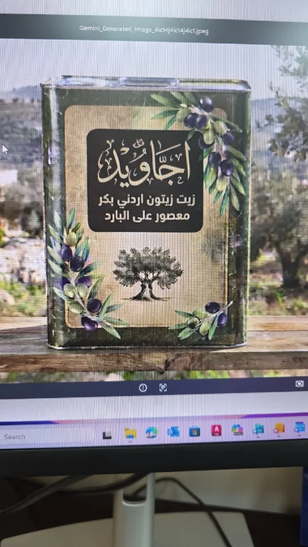 اجاويد زيت زيتون بلدي بكر