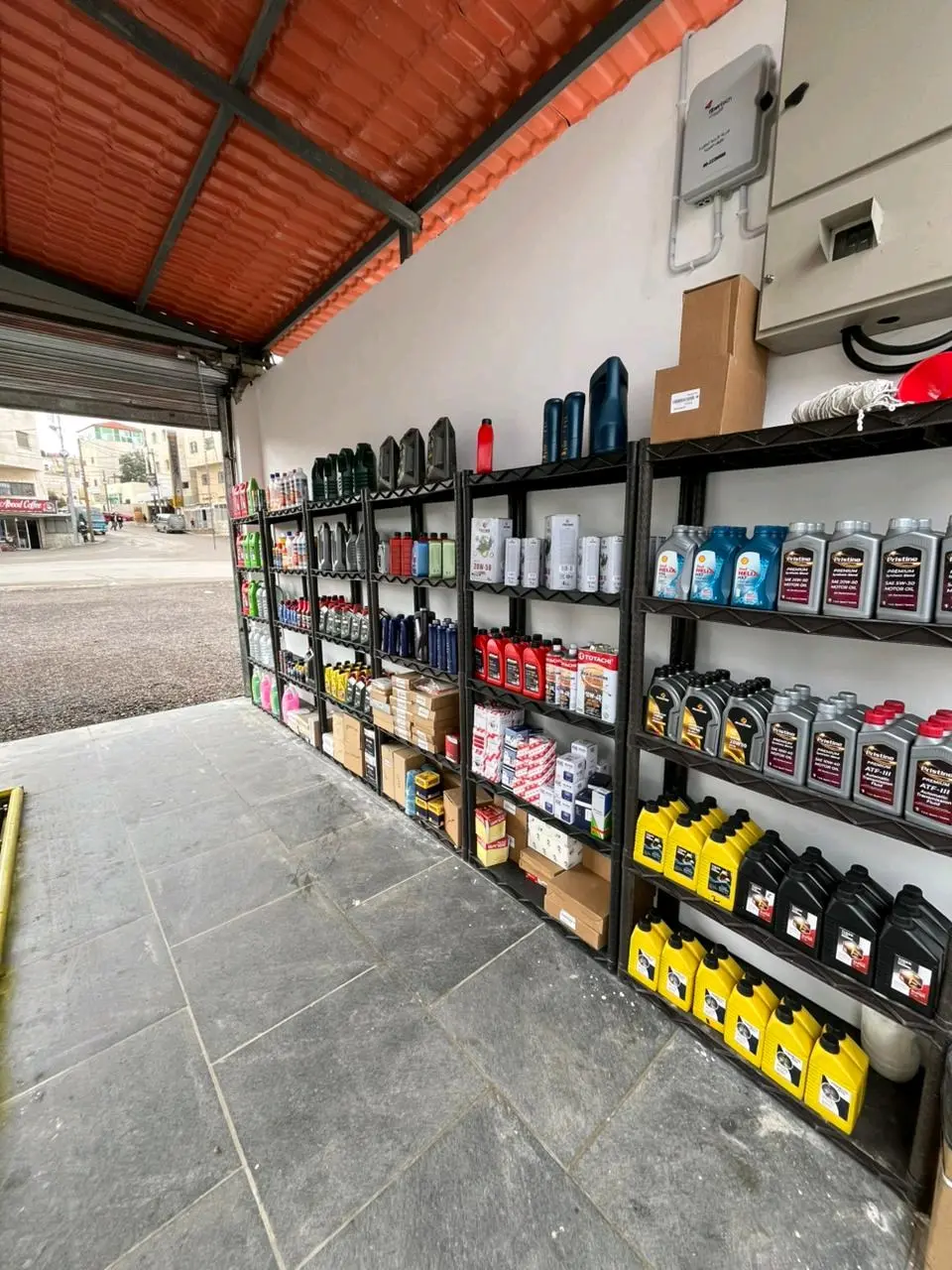 محطة أبو نسب لخدمة السيارات