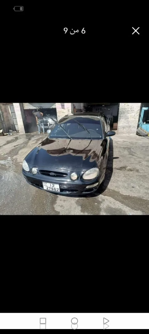 كيا شوما ١٩٩٩ للبيع مرخصة سنة كاملة بحاجة لدهان