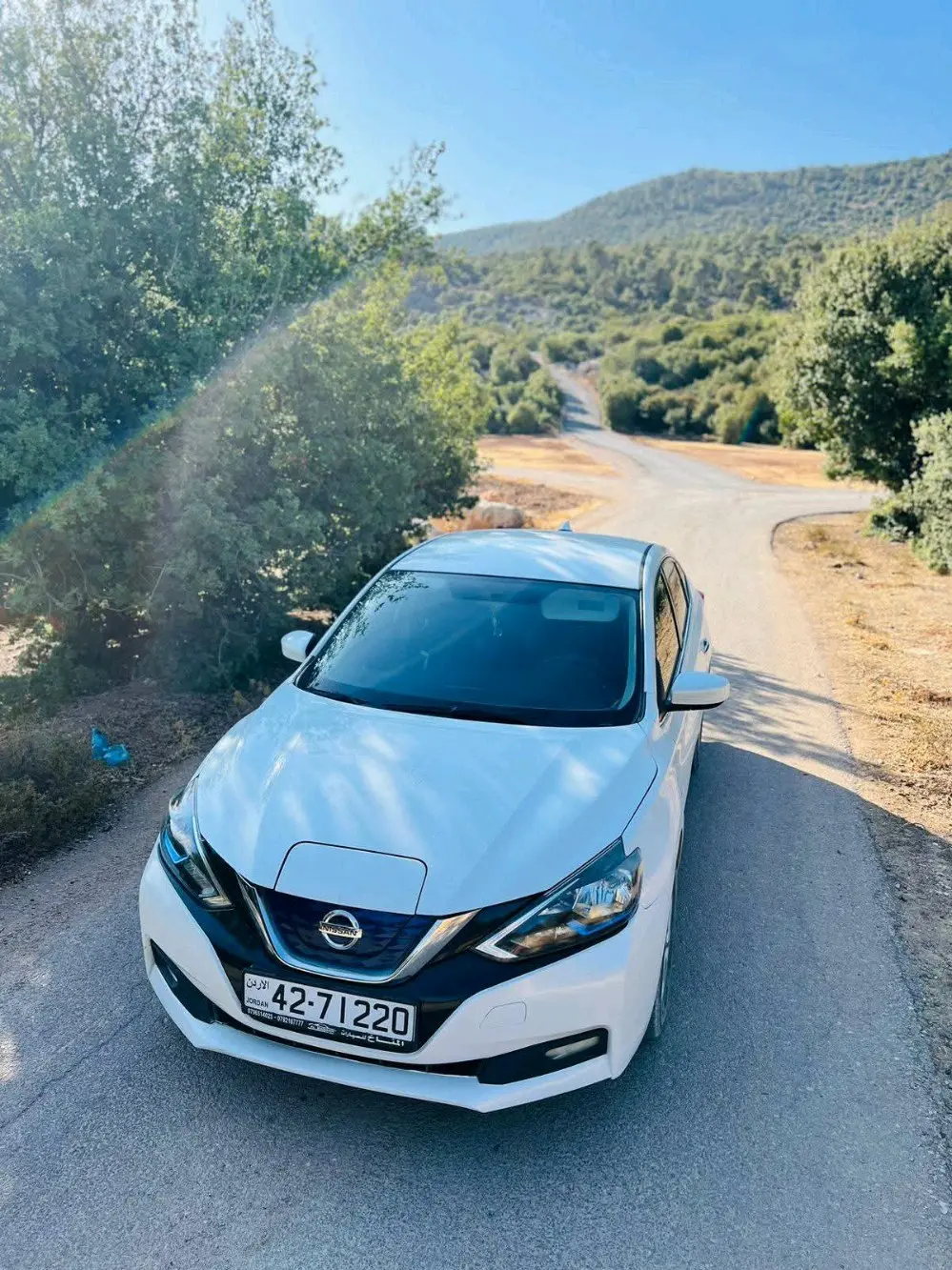 نيسان سلفي كهرباء فحص كامل بتمشي 300 كيلو بشحنه