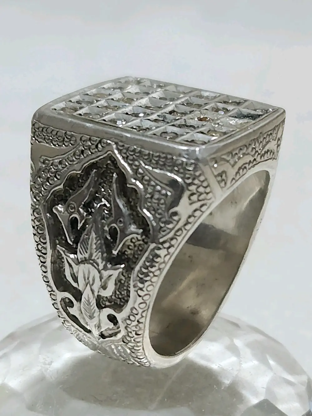 خاتم فضه صياغه مميزه قديمه