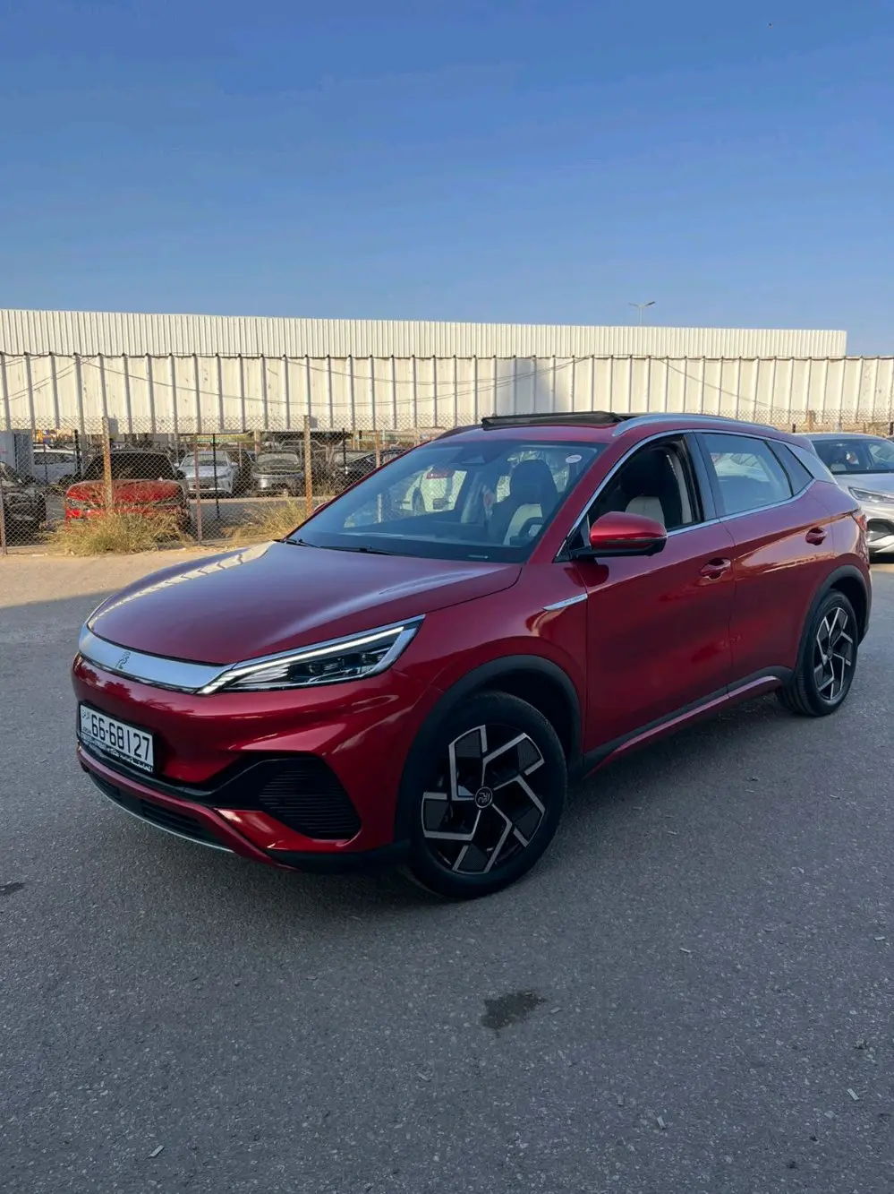 بي واي دي ايوان موديل 2023 بطاريه كبيره 510 فل ابشن بانوراما متحركه عداد قليل اص