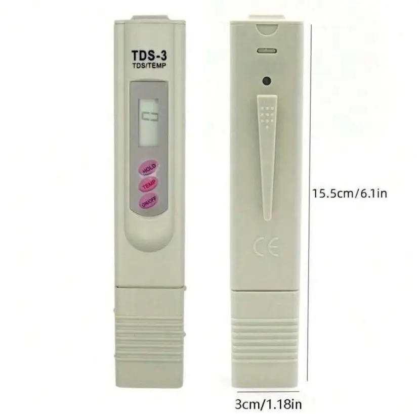 جهاز لقياس الملوحة والصلبة الذائبة TDS نسبة الاملاح / اصلي مكفول سنة.