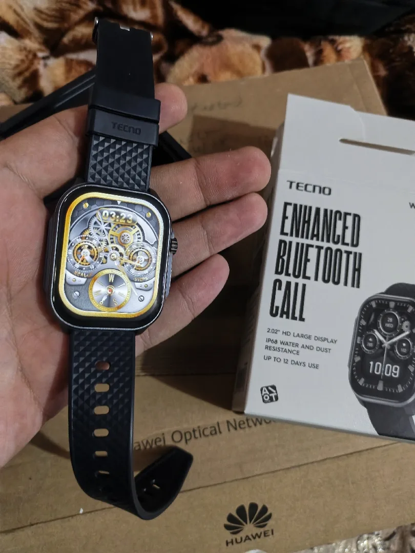 ساعه تكنو ذكيه tecno watch 3 active