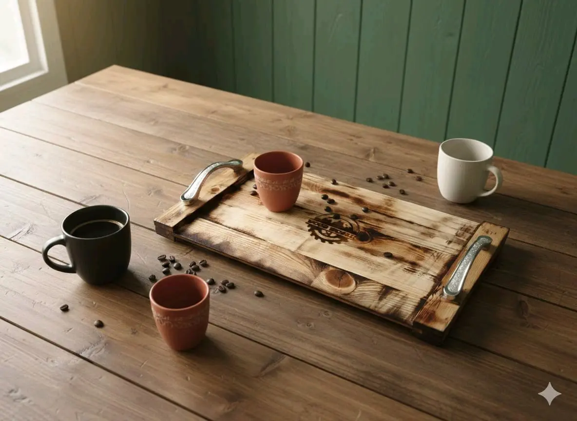 تحف خشبيه انيقه ومتقنه مصنوعه بحب