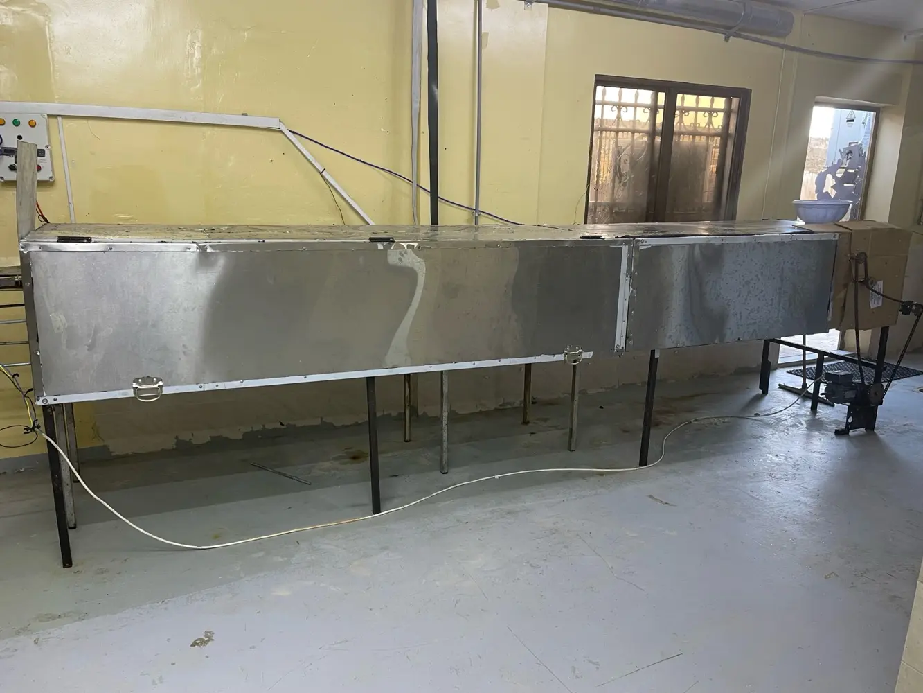 مصنع تجميد غذائي متكامل  للبيع بكامل معداته  مرخص جاهز للتشغيل