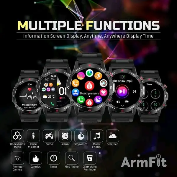Arm fit Hulk smart watch