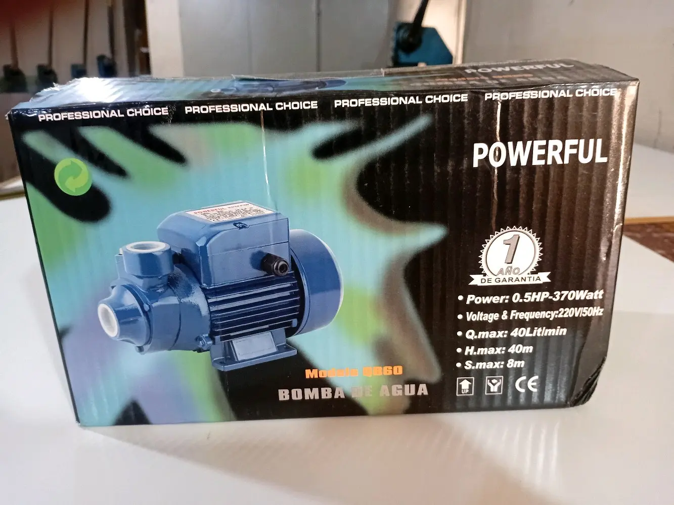 ماتور ماء نصف حصان صيني