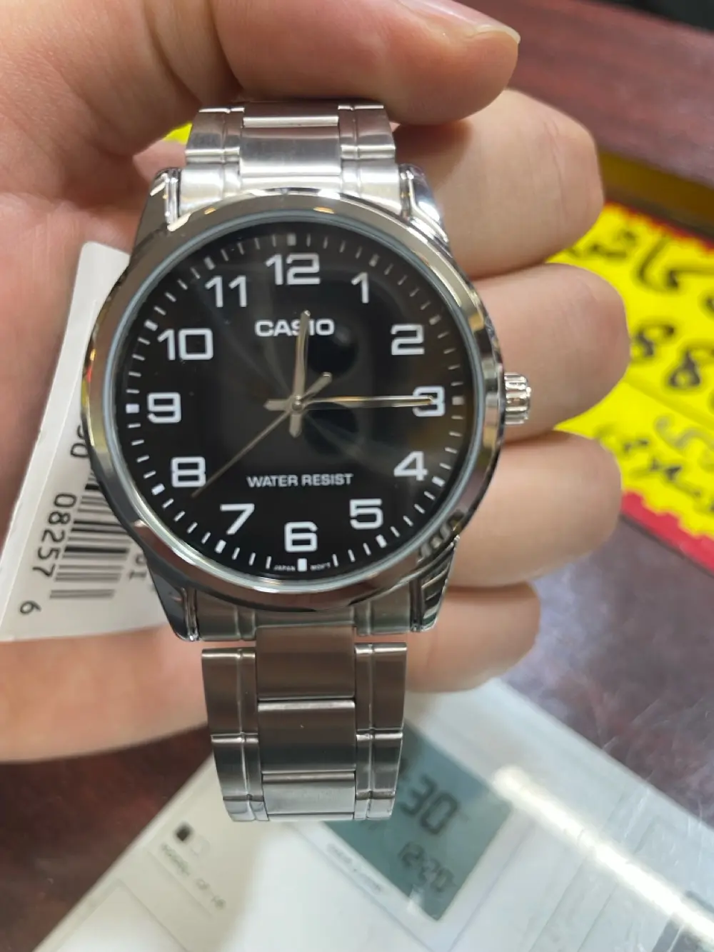 ساعة كاسيو الأنيقة عقارب