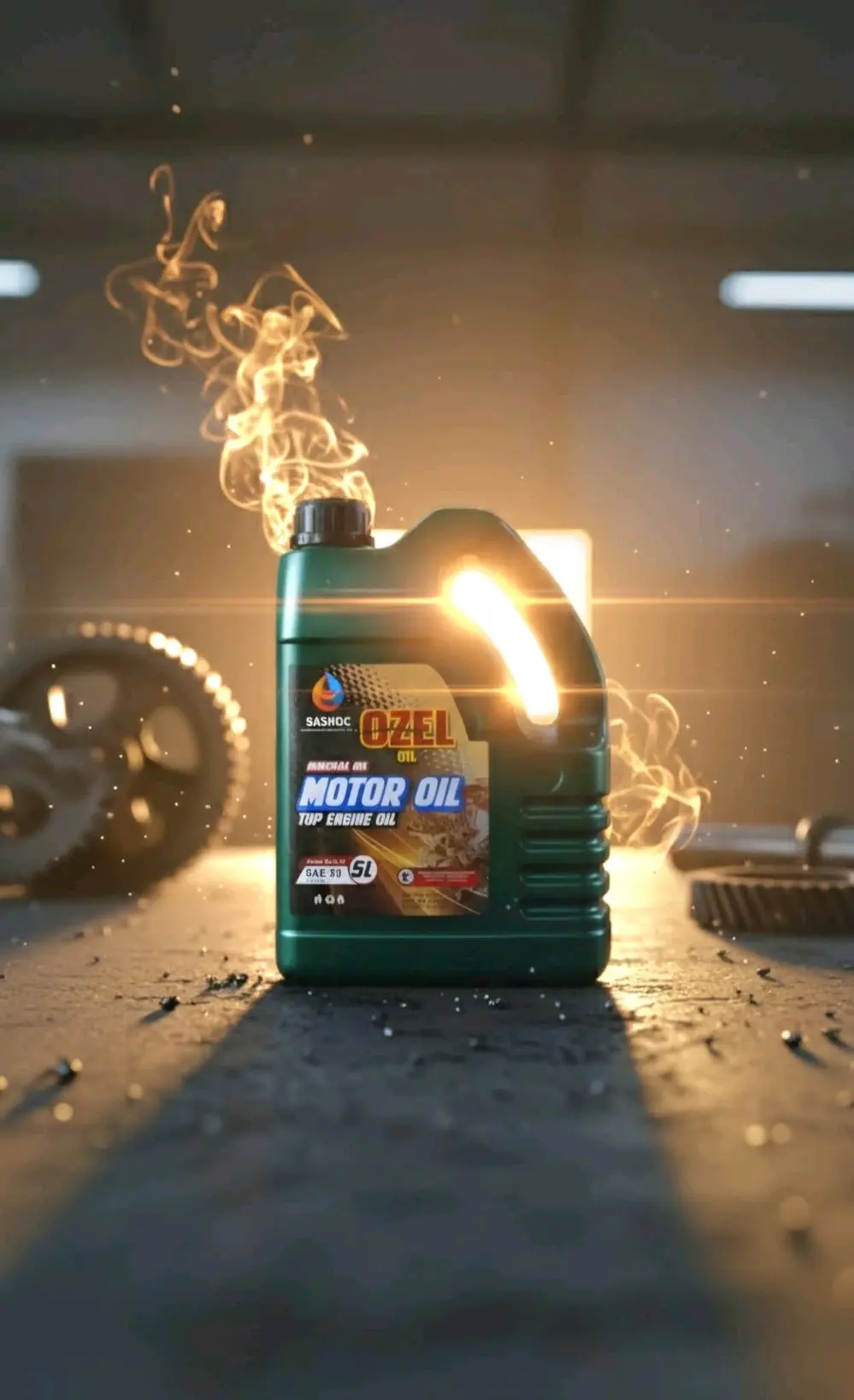 مصنع زيوت سيارات