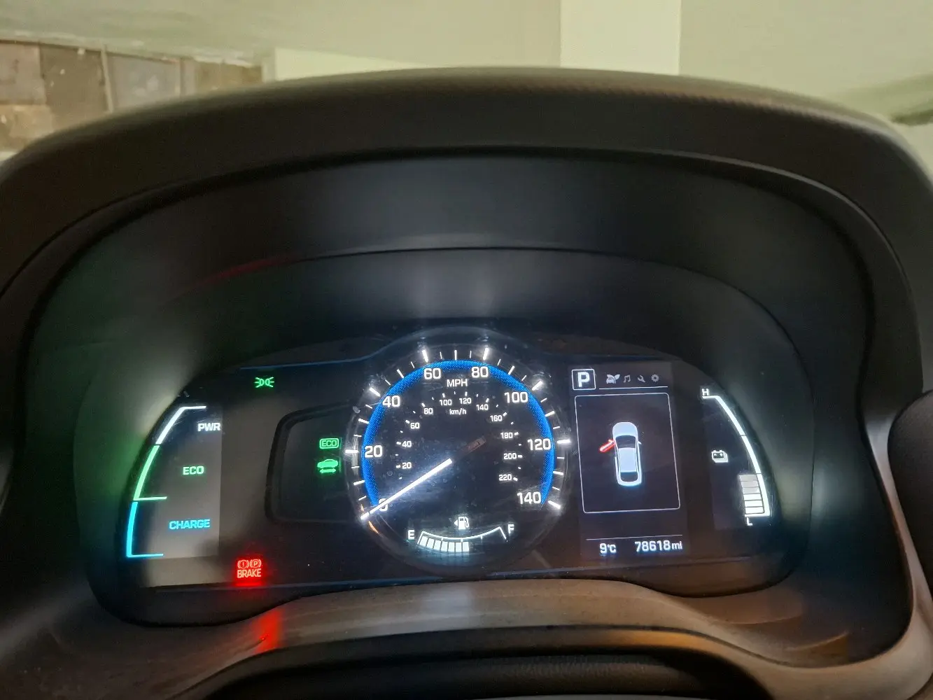 هيونداي ايونيك 2019 موديل صالون سيدان هايبرد بمواصفات أمريكية بحالة ممتازة