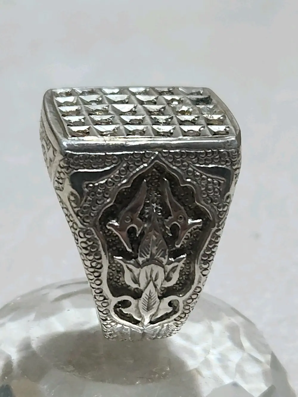 خاتم فضه صياغه مميزه قديمه