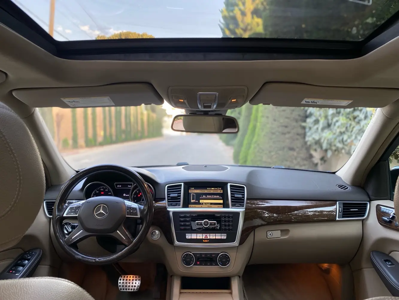 Mercedes ML350 2012 فحص كامل وفل كامل