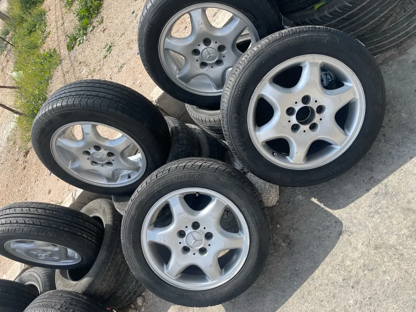 جنط مرسيدس C200للبيع