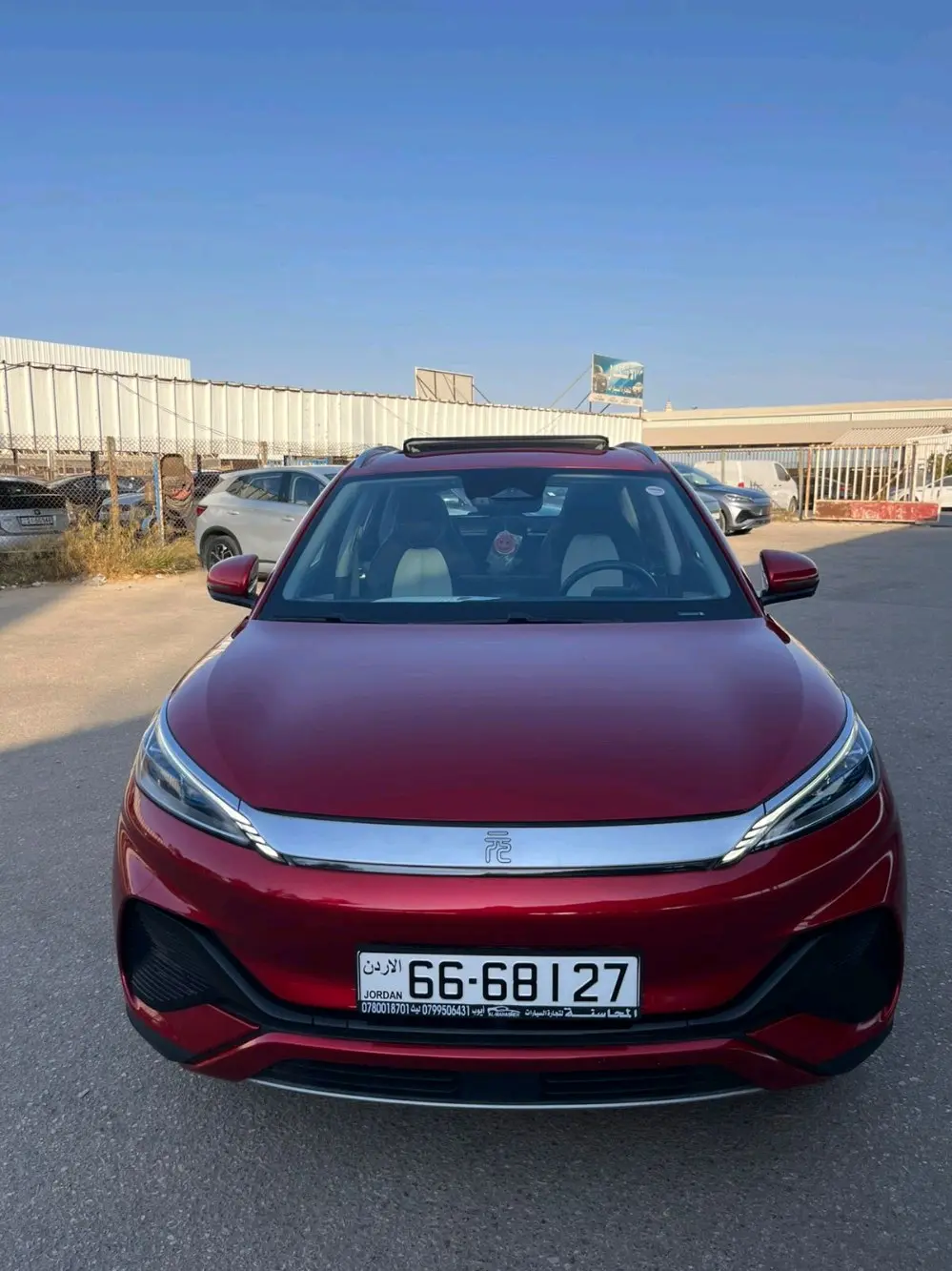 بي واي دي ايوان موديل 2023 بطاريه كبيره 510 فل ابشن بانوراما متحركه عداد قليل اص