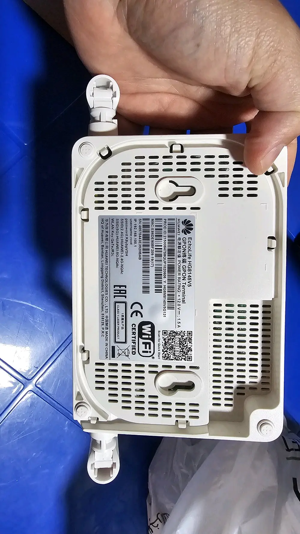 راوتر فايبر هواوي