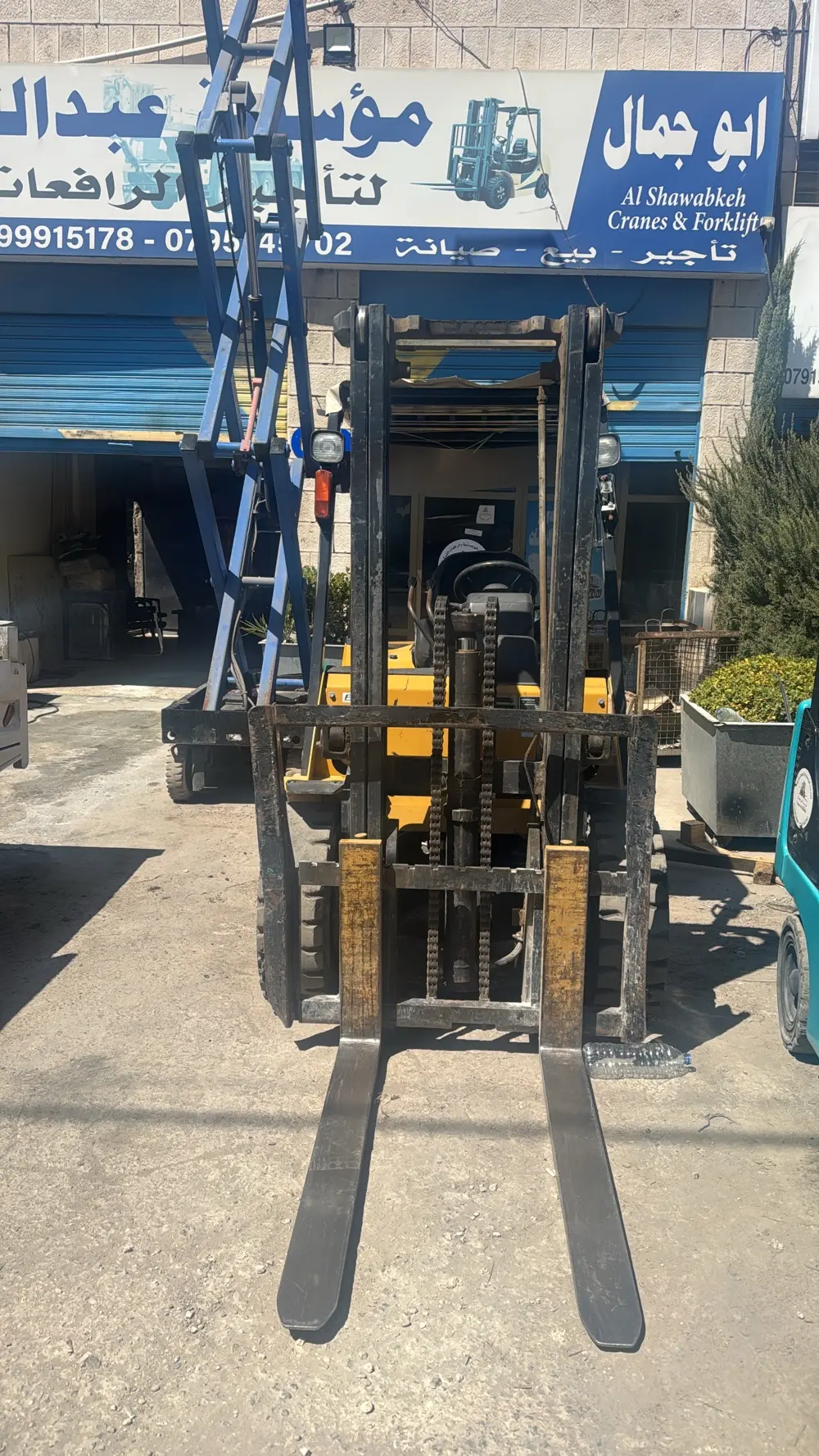 رافعات شوكيه و سيزرلفت