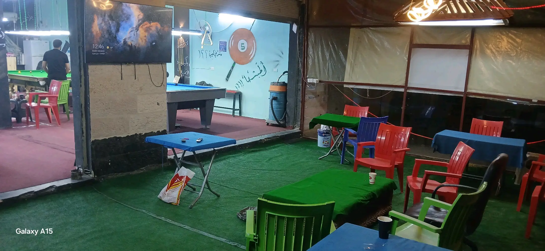 مشروع رياضي نادي بلياردو وسنوكر