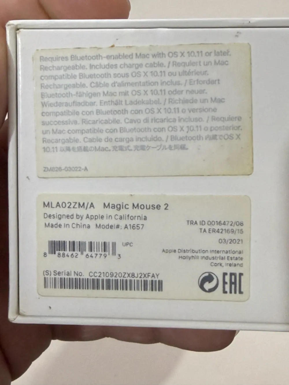 Apple Magic Mouse 2 as new