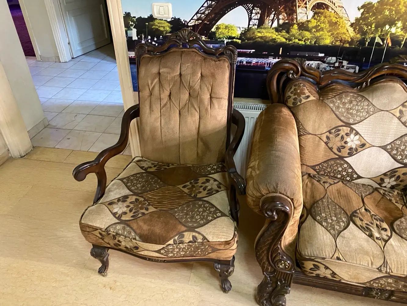 سفره و طقم كنب مستعمل