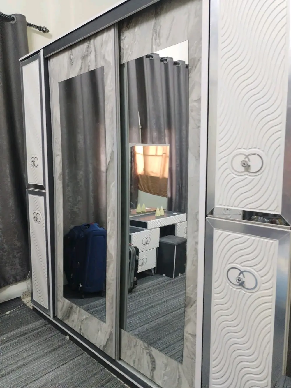 غرفة نوم جديدة غير مستعملة نهائياً