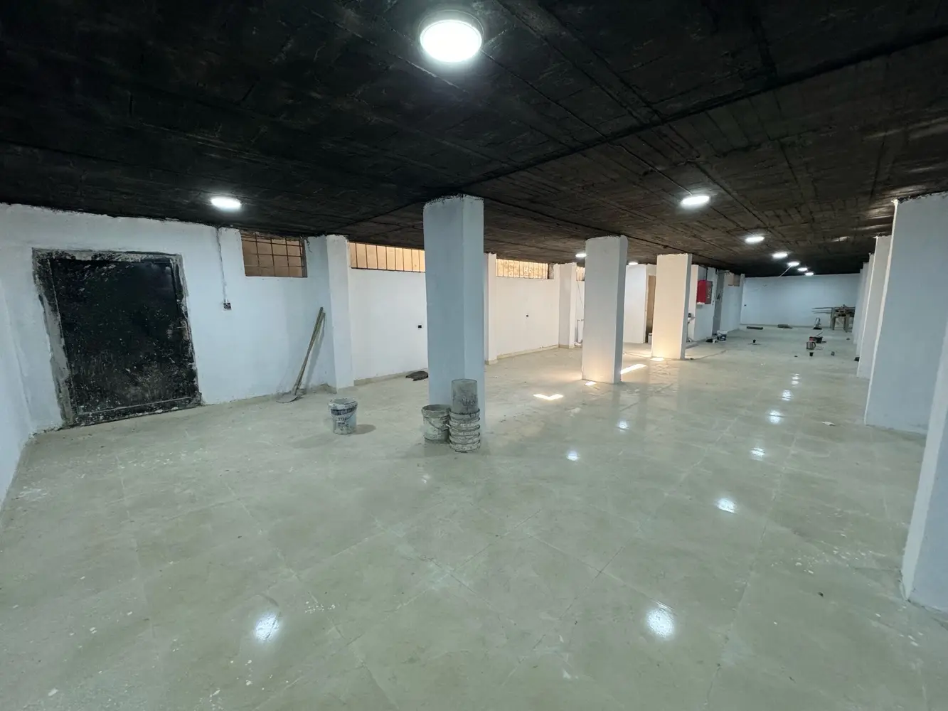 تسوية مساحة 400 متر مفتوحة /  شارع اربد الحصن الرئيسي