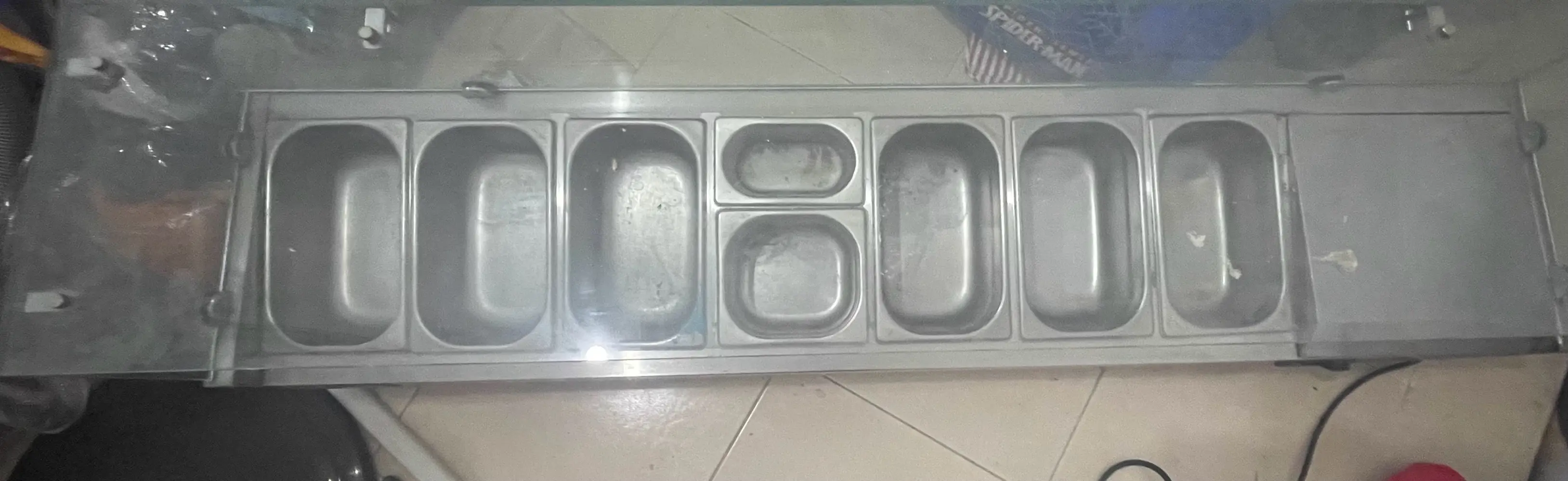 ثلاجة عرض مبردة ستانلس