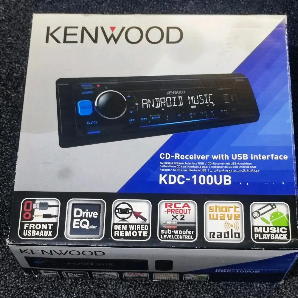 مسجل وراديو KENWOOD