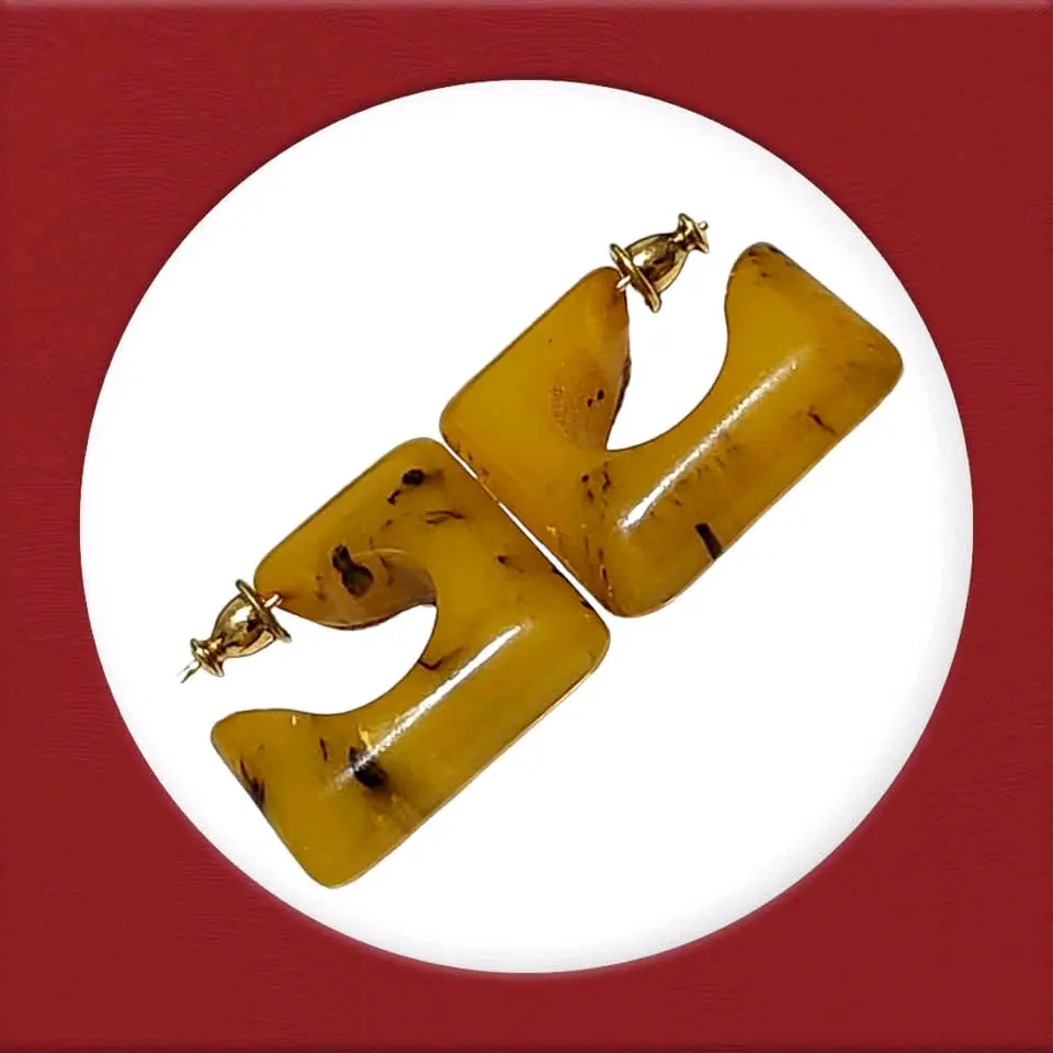 أقراط من  مجموعة مونيه طراز عتيق