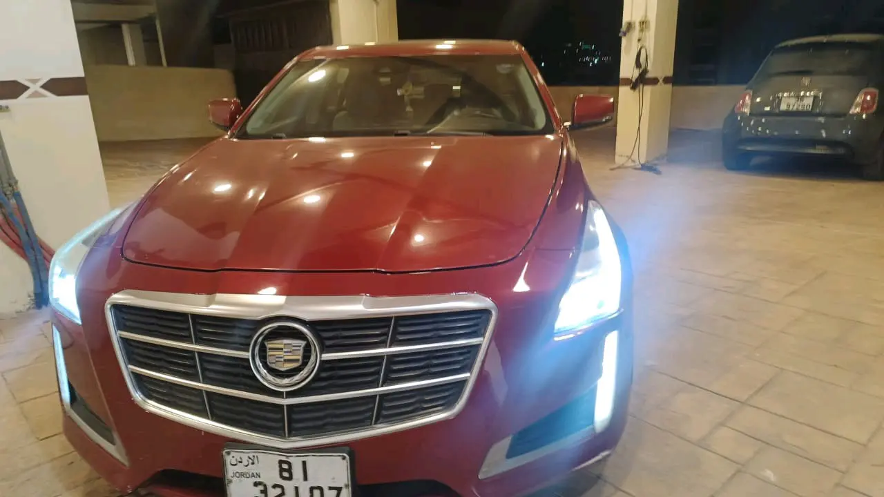 كاديلاك CTS موديل 2014 فل لمن معه إعفاء أو للقطع
