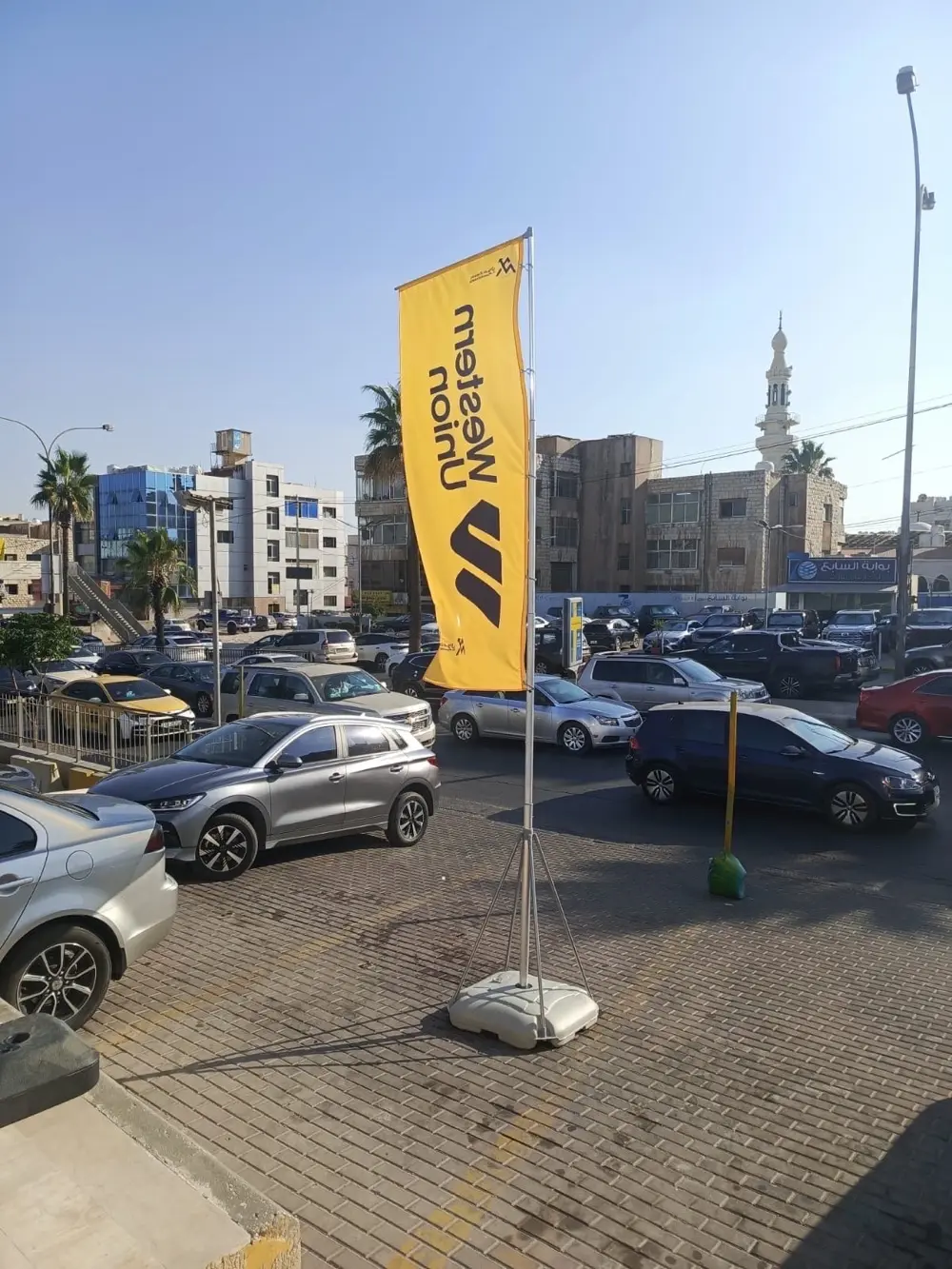 قاعدة ستاند علم/سارية حجم جامبو