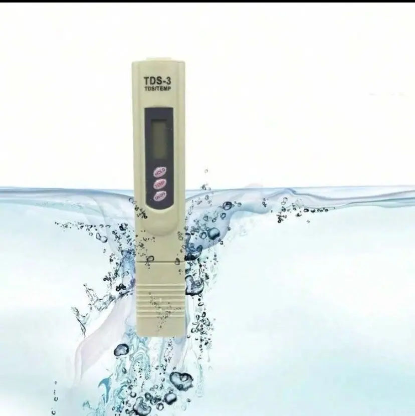 جهاز لقياس الملوحة والصلبة الذائبة TDS نسبة الاملاح / اصلي مكفول سنة.