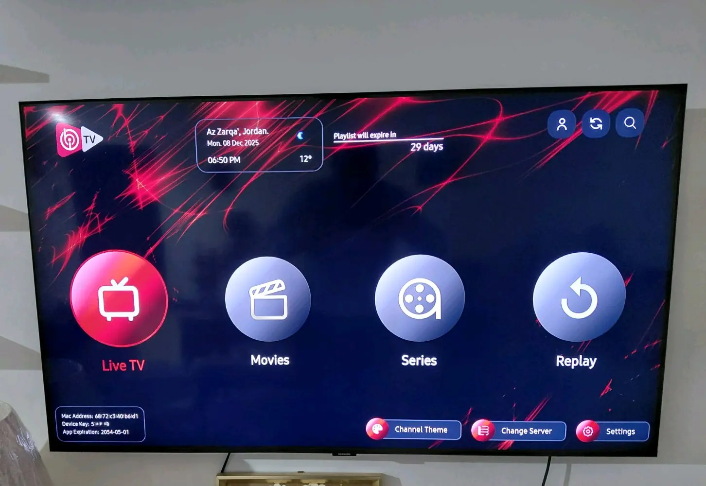 شاشة Samsung 4k Smart