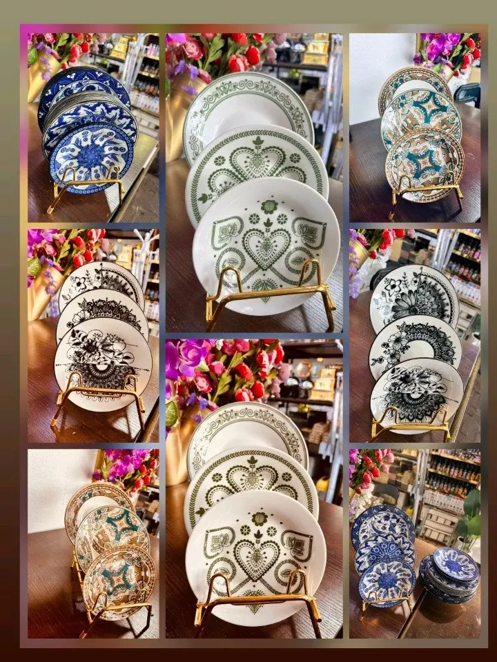 طقم سفرة 18 قطعه