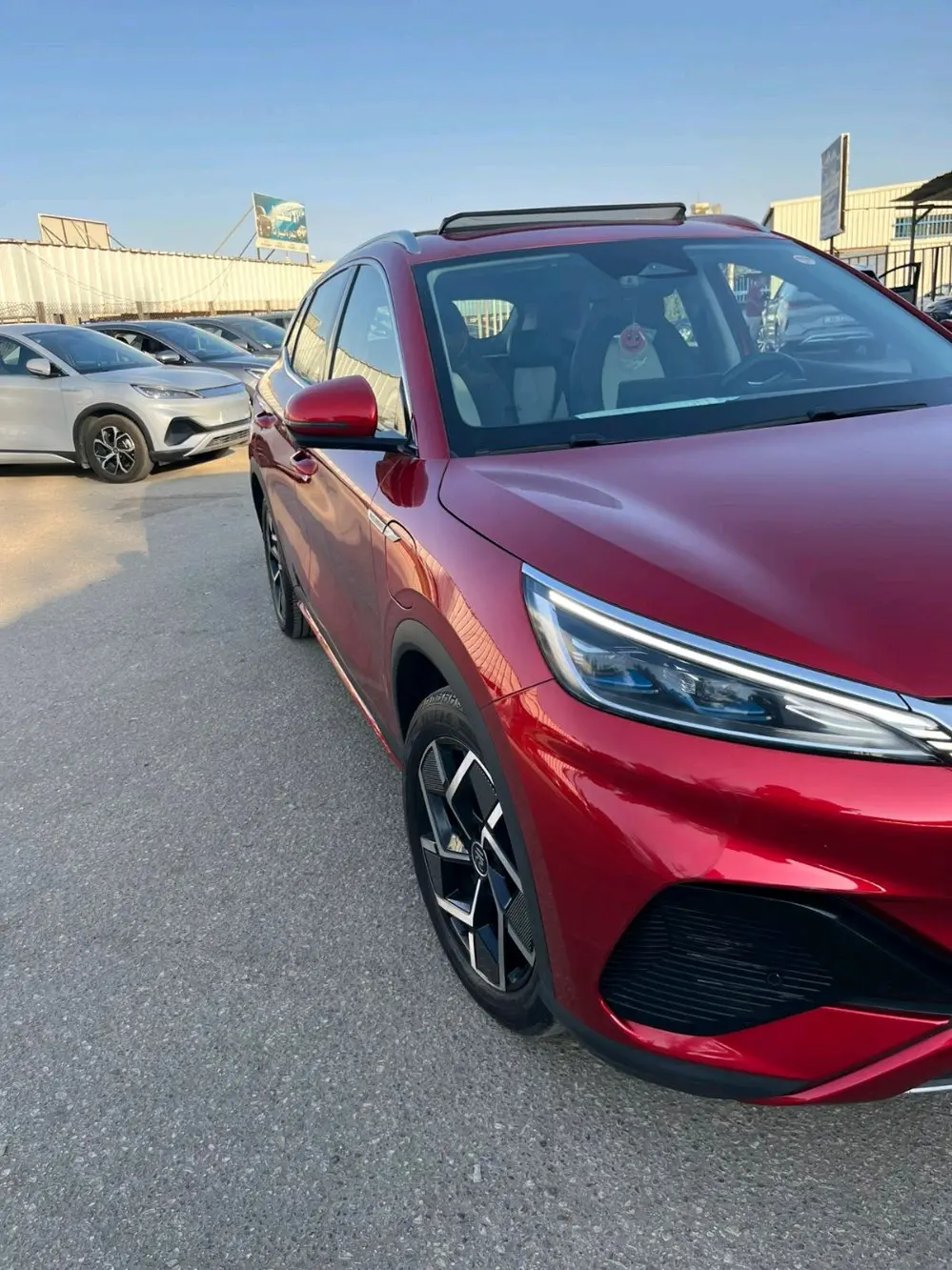 بي واي دي ايوان موديل 2023 بطاريه كبيره 510 فل ابشن بانوراما متحركه عداد قليل اص