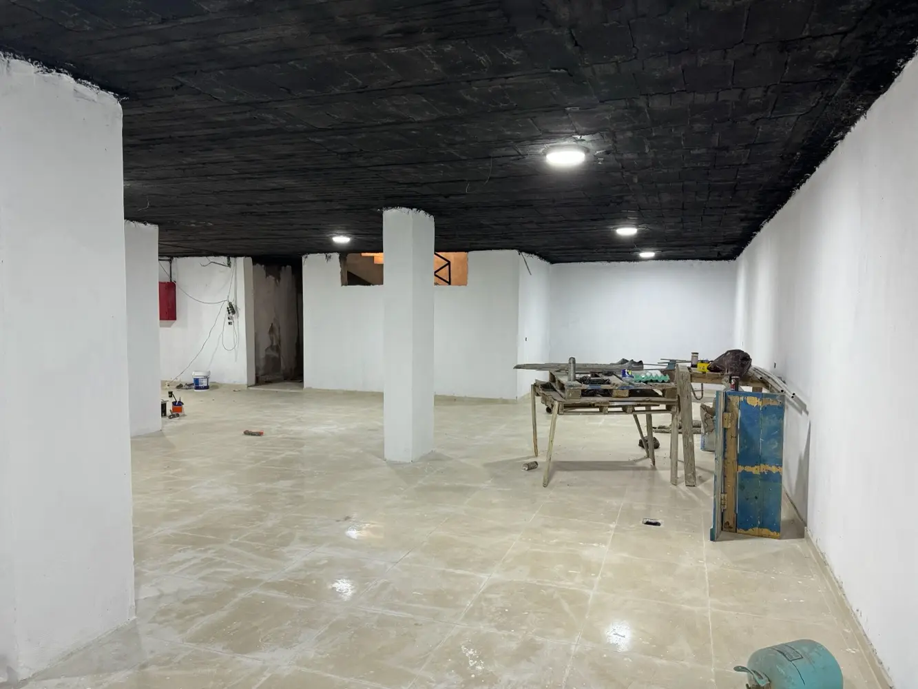 تسوية مساحة 400 متر مفتوحة /  شارع اربد الحصن الرئيسي